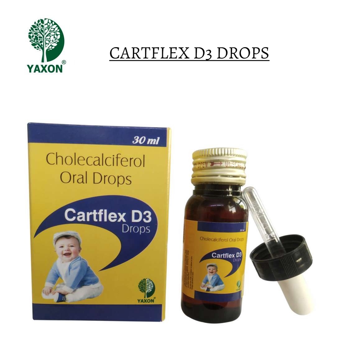 YAXON CARTIFLEX D3 Drops 30ml